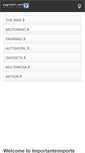 Mobile Screenshot of importanteimports.com